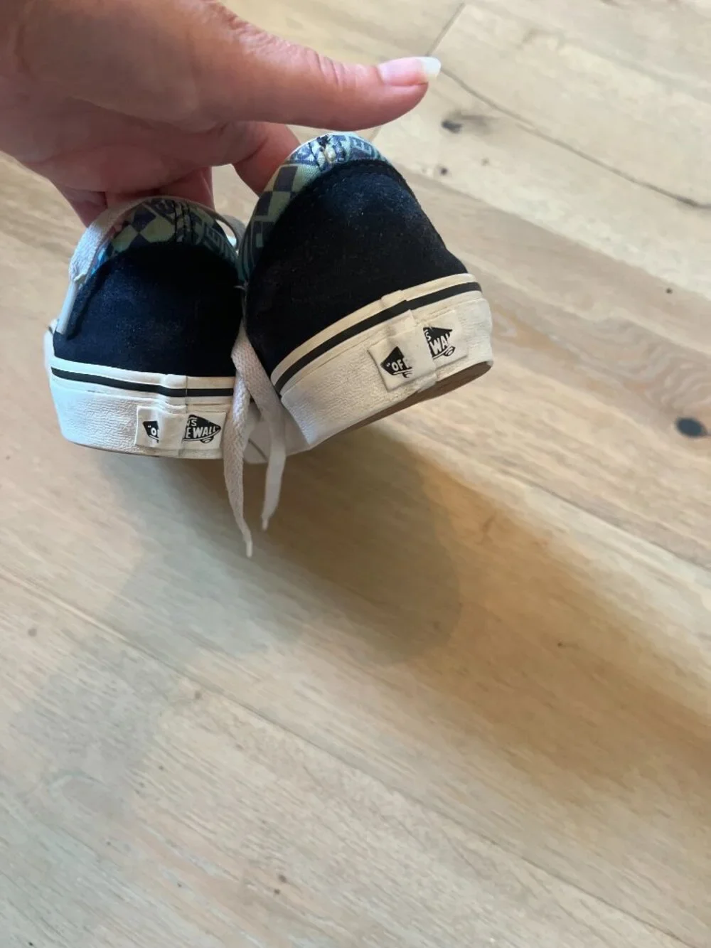 Vans Men's Old Skool Logo Flame Skate Shoes parisian night Size 8 / 9.5